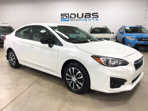 2018 Subaru Impreza for sale at DUBS AUTO LLC in Clearfield UT