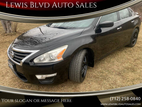 2015 Nissan Altima for sale at Lewis Blvd Auto Sales in Sioux City IA