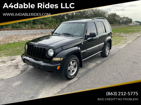 2005 Jeep Liberty for sale at A4dable Rides LLC in Haines City FL