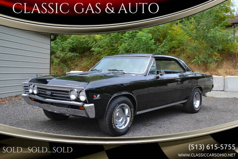 1967 Chevrolet Chevelle for sale at CLASSIC GAS & AUTO in Cleves OH
