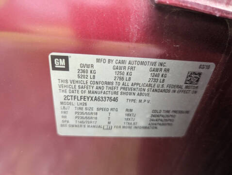 2010 GMC Terrain SLT-1