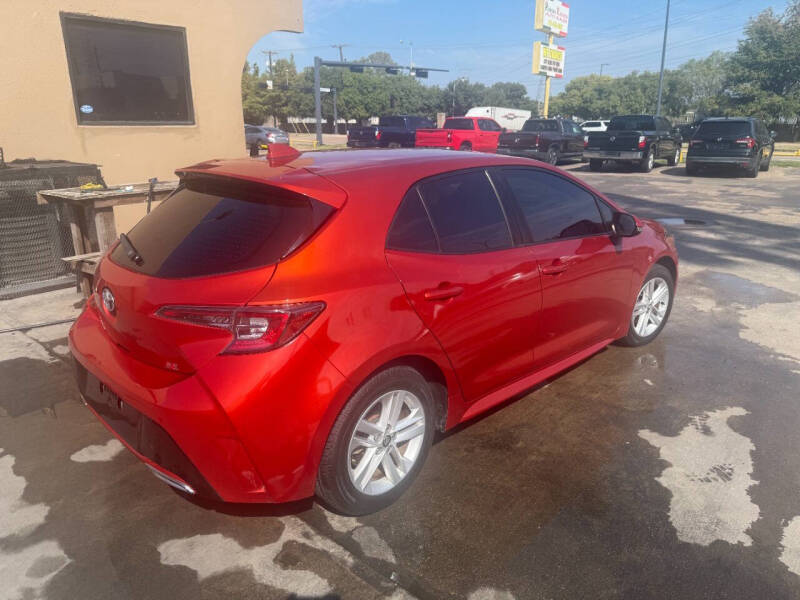 2019 Toyota Corolla Hatchback SE