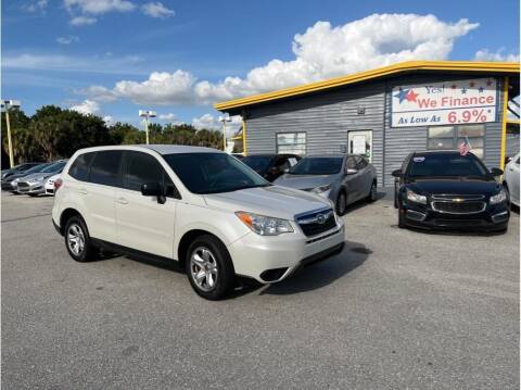 2014 Subaru Forester for sale at My Value Car Sales in Venice FL