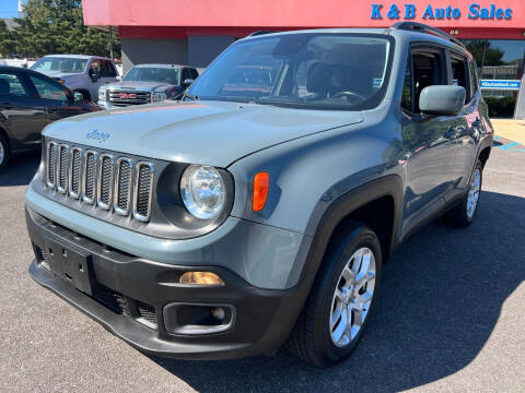 2017 Jeep Renegade for sale at K & B AUTO SALES LLC in Saint Louis MO