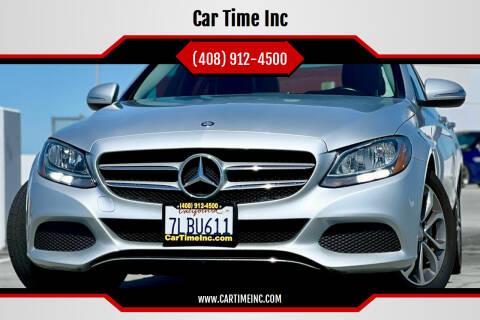 2015 Mercedes-Benz C-Class for sale at Car Time Inc in San Jose CA