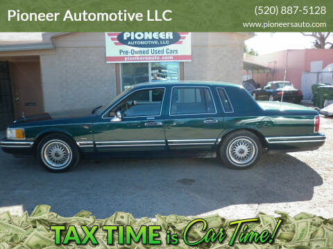 1994 Lincoln Town Car for sale at Pioneer Automotive LLC in Tucson AZ