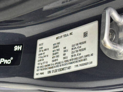 2022 Tesla Model 3 Long Range