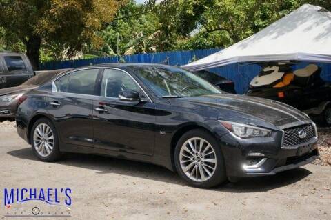 2019 Infiniti Q50 for sale at Michael's Auto Sales Corp in Hollywood FL