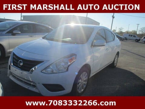 2017 Nissan Versa for sale at First Marshall Auto Auction in Harvey IL