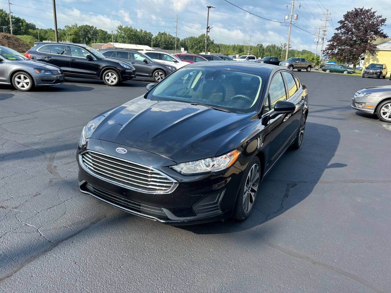 2019 Ford Fusion for sale at Wyrick Auto Sales & Leasing Inc in Holland, MI