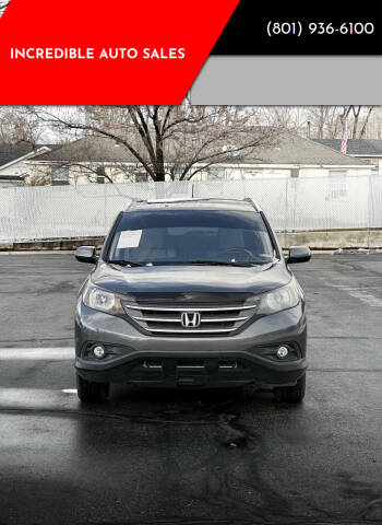 2013 Honda CR-V for sale at INCREDIBLE AUTO SALES in Bountiful UT