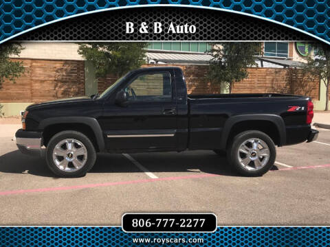 2003 Chevrolet Silverado 1500 for sale at B & B AUTO in Lubbock TX