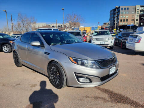 2014 Kia Optima for sale at BERKENKOTTER MOTORS in Brighton CO