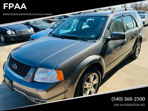 2005 Ford Freestyle for sale at FPAA in Fredericksburg VA