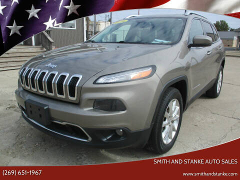 2016 Jeep Cherokee for sale at Smith and Stanke Auto Sales in Sturgis MI