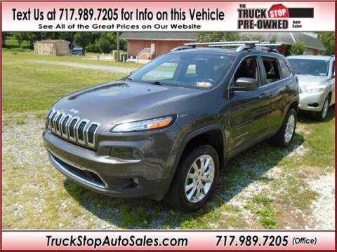 2015 Jeep Cherokee for sale at Truck Stop Auto Sales in Ronks PA