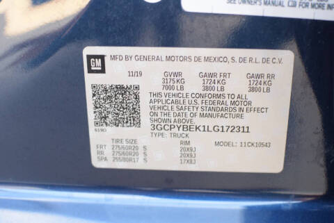 2020 Chevrolet Silverado 1500 Custom