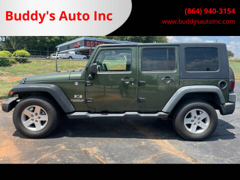 2008 Jeep Wrangler Unlimited for sale at Buddy's Auto Inc in Pendleton, SC