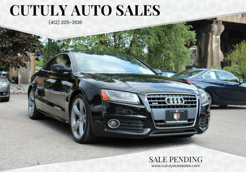 2011 Audi A5 for sale at Cutuly Auto Sales in Pittsburgh PA