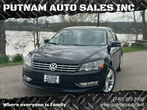 2013 Volkswagen Passat for sale at PUTNAM AUTO SALES INC in Marietta OH