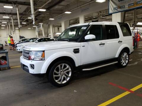 2016 Land Rover LR4 for sale at SILVER ARROW AUTO SALES CORPORATION in Newark NJ