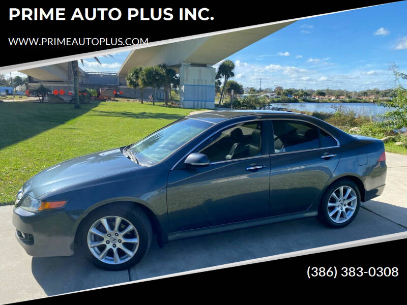 2008 Acura TSX for sale at PRIME AUTO PLUS INC. in Daytona Beach FL