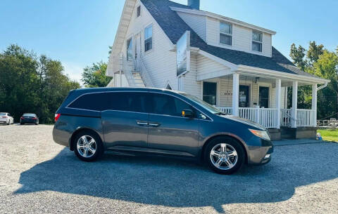 2012 Honda Odyssey for sale at BARKLAGE MOTOR SALES in Eldon MO