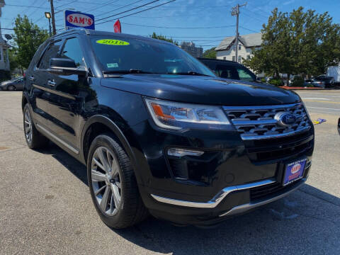 2018 Ford Explorer for sale at Sam's Auto Sales in Cranston RI