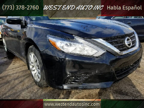 2016 Nissan Altima for sale at WEST END AUTO INC in Chicago IL