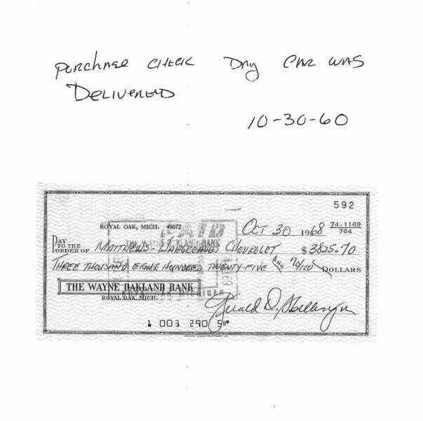 1969 Chevrolet Corvette