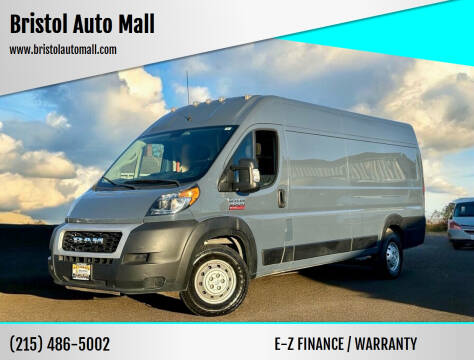 2020 RAM ProMaster for sale at Bristol Auto Mall in Levittown PA