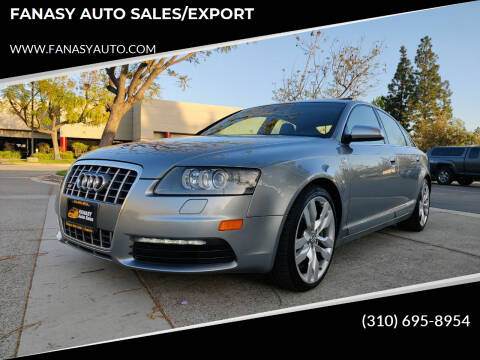 2007 Audi S6 for sale at FANASY AUTO SALES/EXPORT in Yorba Linda CA