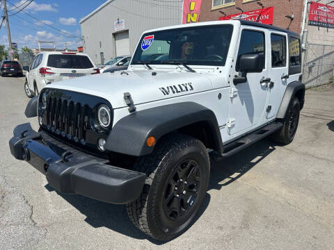 2016 Jeep Wrangler Unlimited for sale at Carlider USA in Everett MA