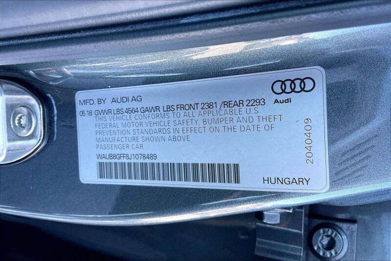 2018 Audi A3