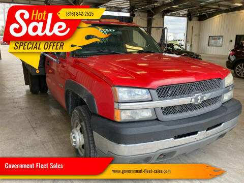 2004 Chevrolet Silverado 3500 for sale at Government Fleet Sales in Kansas City MO