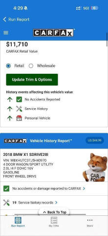 2018 BMW X1 sDrive28i