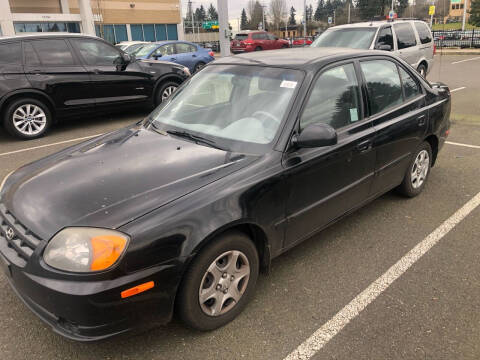 2005 Hyundai Accent for sale at Blue Line Auto Group in Portland OR