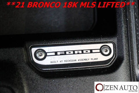 2021 Ford Bronco