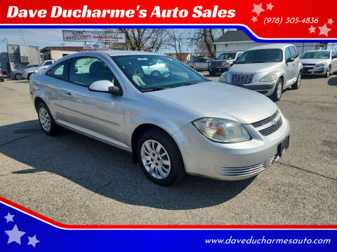 2010 Chevrolet Cobalt for sale at Dave Ducharme's Auto Sales in Lowell MA