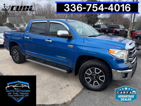 2016 Toyota Tundra for sale at Auto Network of the Triad in Walkertown NC