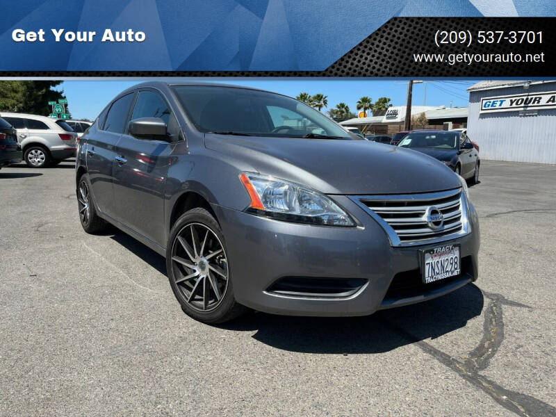 2015 Nissan Sentra for sale at Get Your Auto in Ceres CA