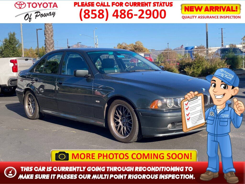 2002 BMW M5 for sale in Los Angeles, CA Carbon Black Heritage Nappa