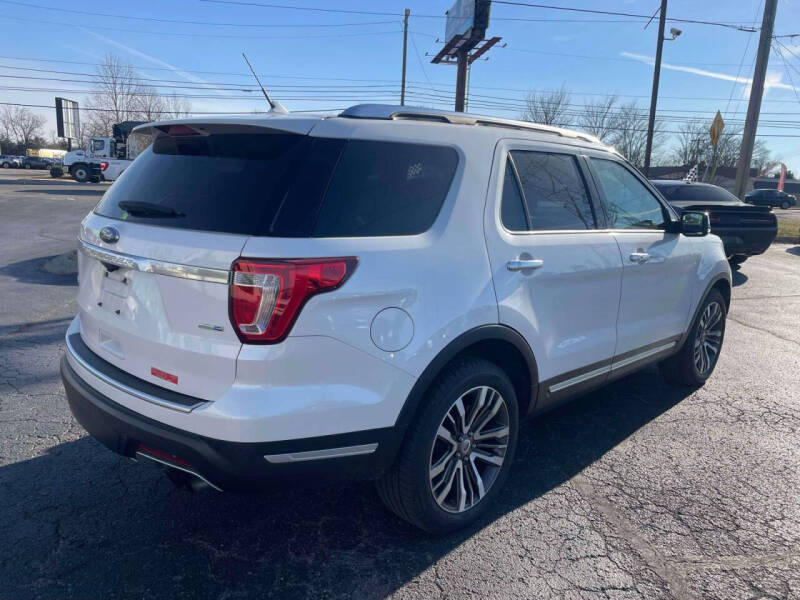 2018 Ford Explorer Platinum