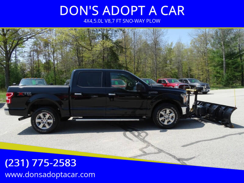 2018 Ford F-150 for sale at DON'S ADOPT A CAR in Cadillac MI