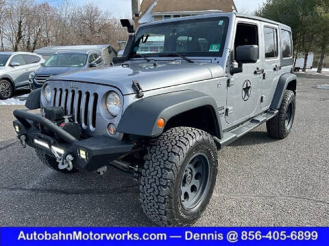 2016 Jeep Wrangler Unlimited for sale at Autobahn Motorworks in Vineland NJ