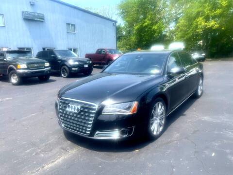 2013 Audi A8 L for sale at Tri Town Motors in Marion MA