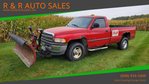 2000 Dodge Ram Pickup 1500 for sale at R & R AUTO SALES in Juda WI