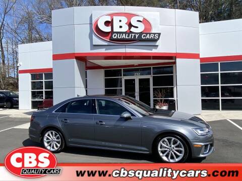 2019 Audi A4 for sale at CBS Quality Cars in Durham NC