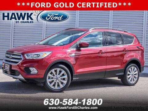 2019 Ford Escape for sale at Hawk Ford of St. Charles in Saint Charles IL