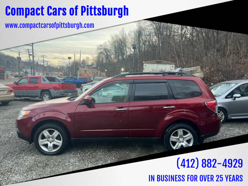 2010 Subaru Forester for sale at Compact Cars of Pittsburgh in Pittsburgh PA
